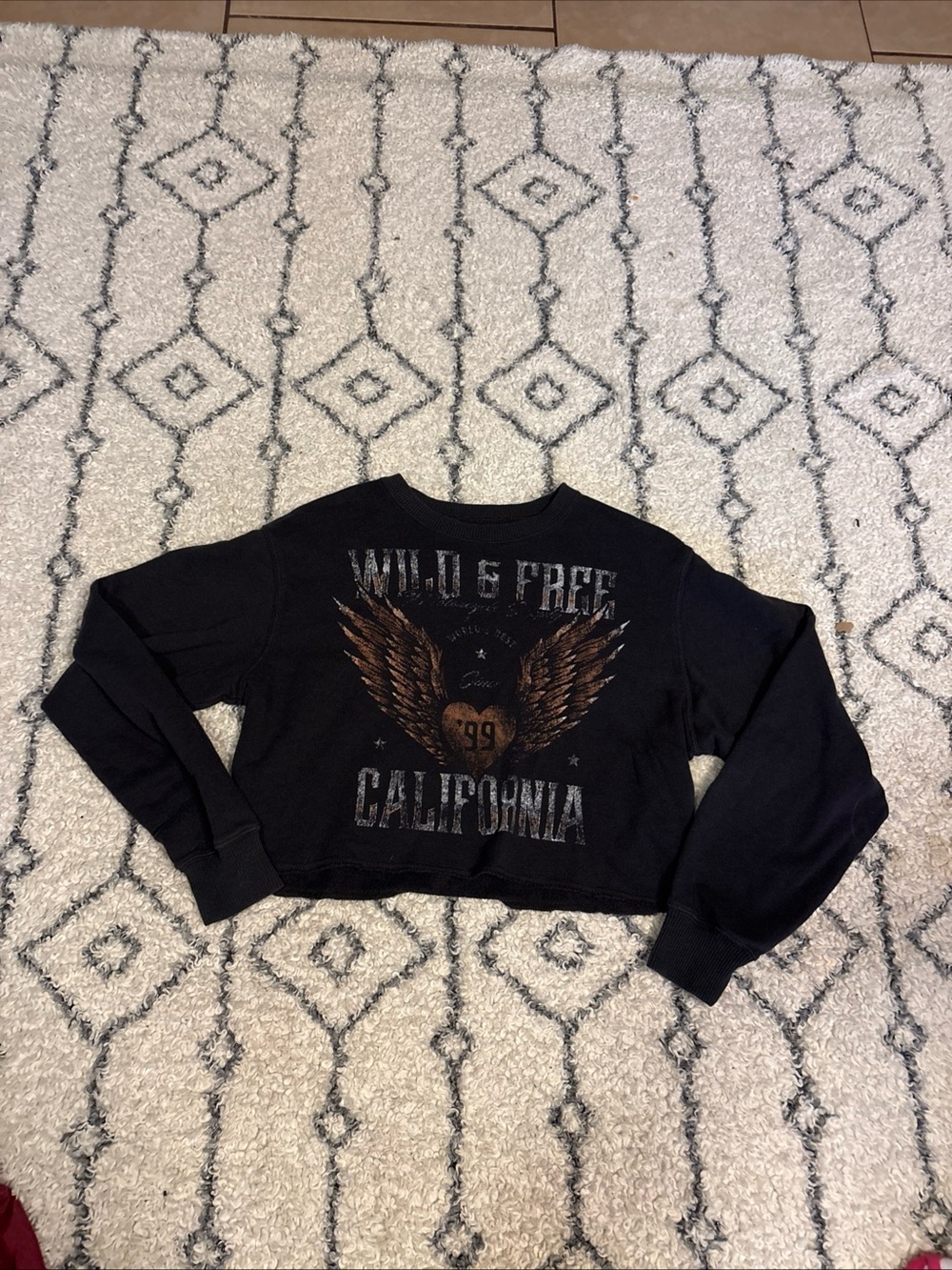 Crop top sweater